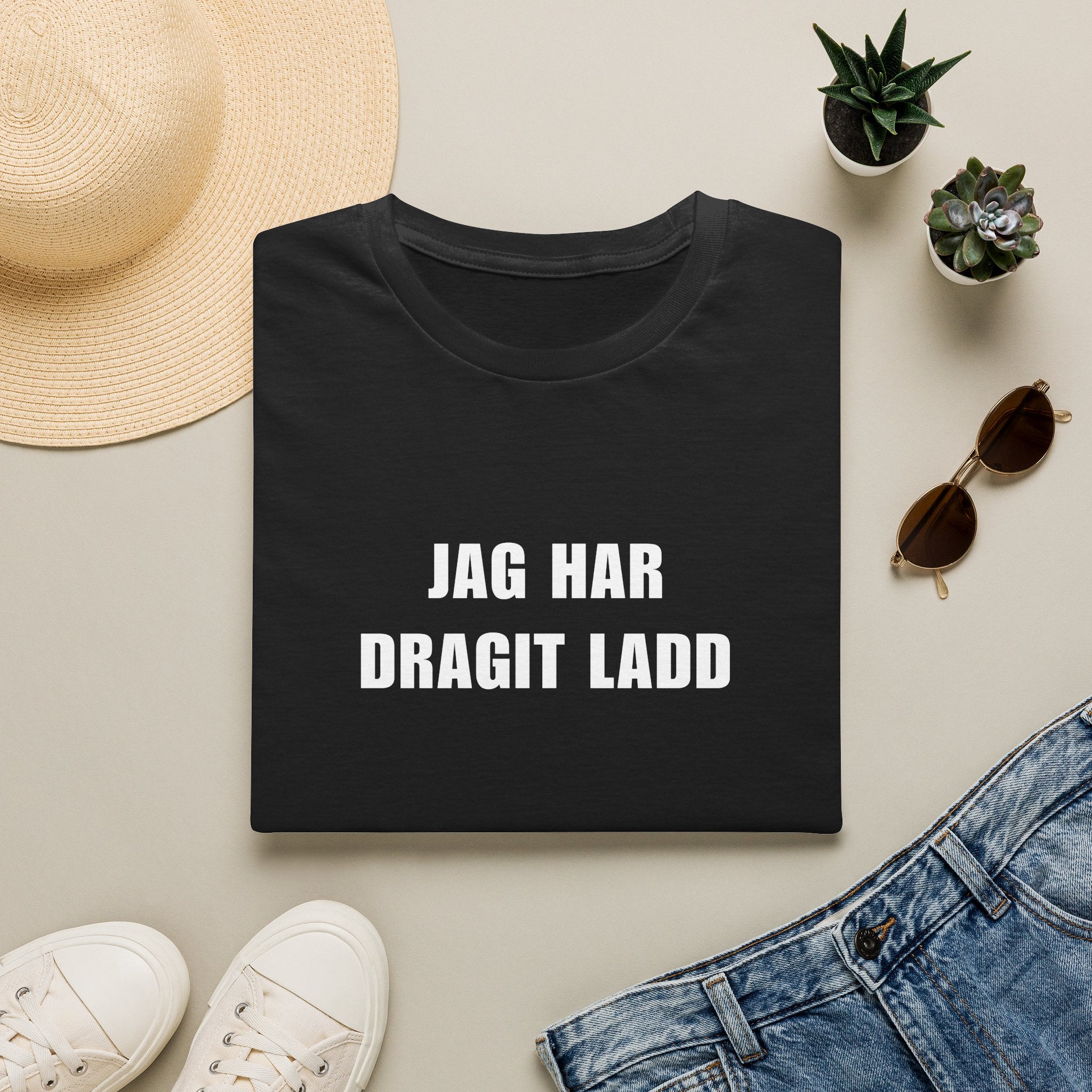 "JAG HAR DRAGIT LADD" - T-Shirt